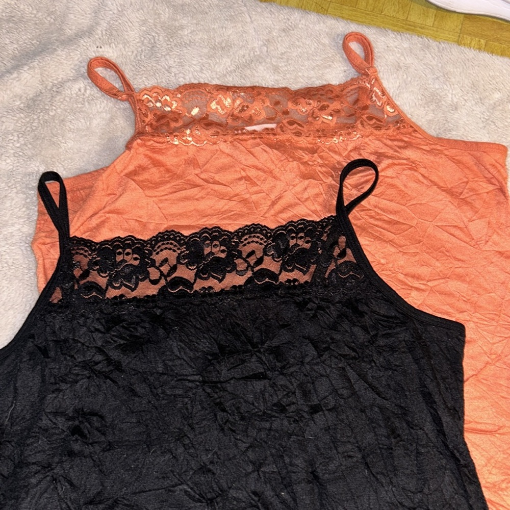 Two Pack Maurices Lacey Tanks